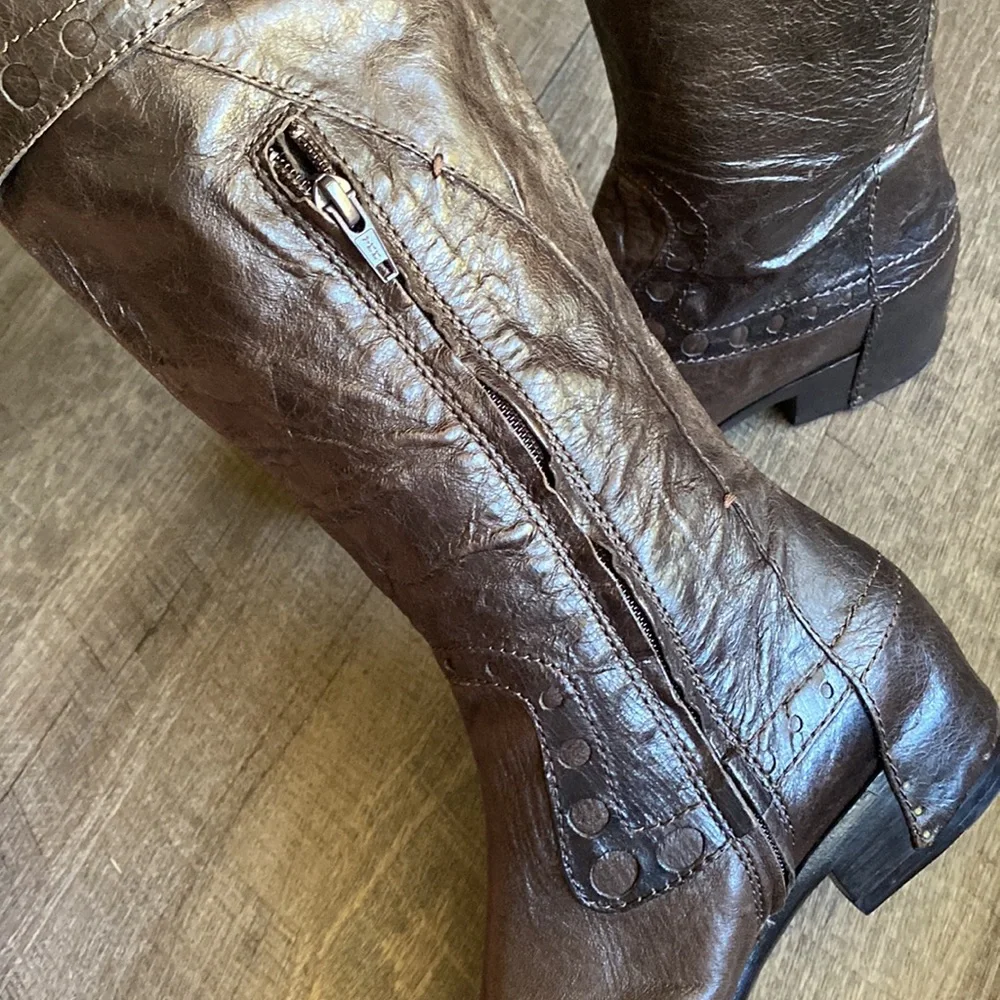 Apepazza Ghepardo quality leather Boots new without tags - Picture 10 of 13